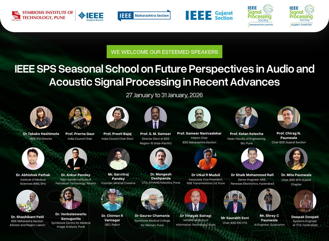 POCO Inaugural & IEEE SPS Seasonal School 2026